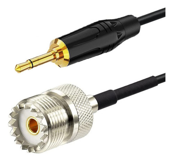 Na Uhf Hembra So239 A 3.5 Mm Mono 1/8  Ts Stereo Encleje Ant 1