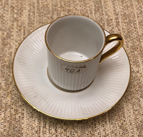 Antigua Taza Con Plato - La Casa De Honduras (401) 1