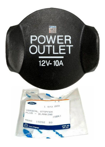 Tampa Da Tomada Força 12v Focus 2009-2013 / Ranger 2012-2019 1