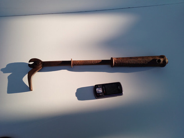 Antigua Llave Pinza Saca Clavos Made In Usa Jumbo 1