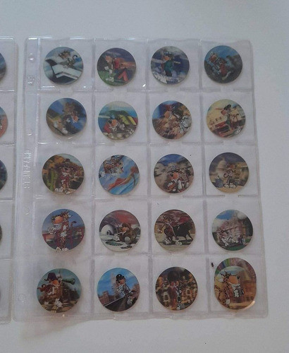 Coleccion Completa Tazos Chester Por El Mundo 3d Pepsico 0