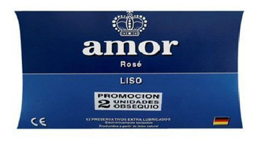 Preservativos Amor Lisos X12 + 2 De Regalo 0