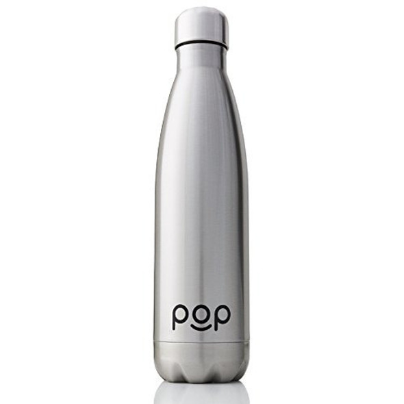 Botella De Agua Aislada Al Vacío De Acero Inoxidable De Pop 1 Botella De Agua Aislada Al Vacío De Acero Inoxidable De Pop 1