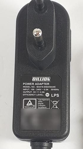 Fonte Carregador Billion Ba018-050250axe A38-18 1
