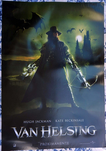 Van Helsing Hugh Jackman Poster De Cine Original 100x70 Cm 0