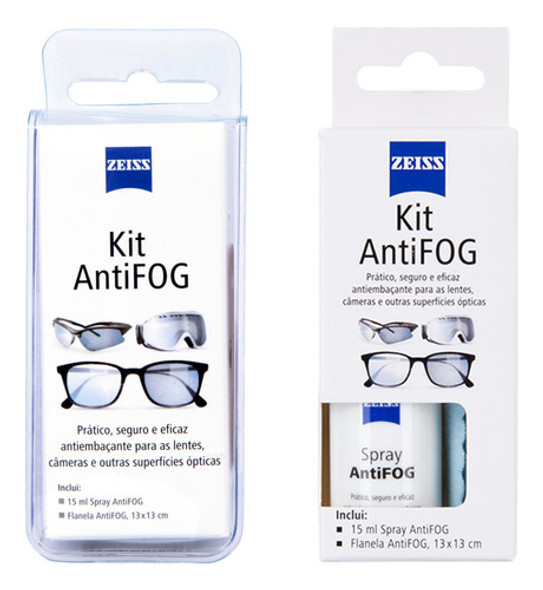 Kit Zeiss Antifog Brasil Com 2 Kits 1