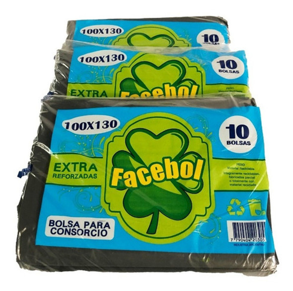 Bolsas Consorcio Super Reforzada 300 Real 100x130 Fca X 10u 0