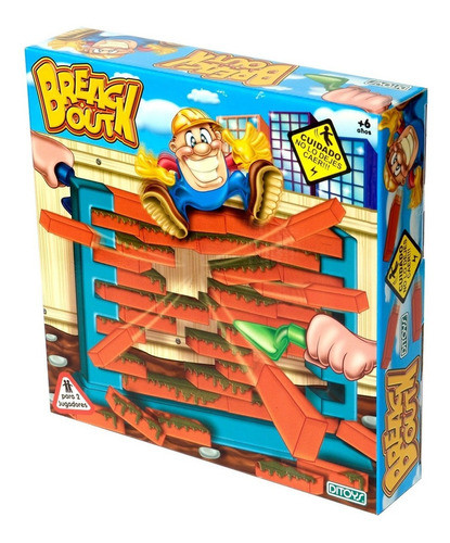 Juego De Mesa Ditoys Breack Out Cuidado No Lo Dejes Caer 1