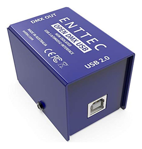 Enttec Open 70303 Dmx Driver De Iluminación Interfaz Usb Wid 1