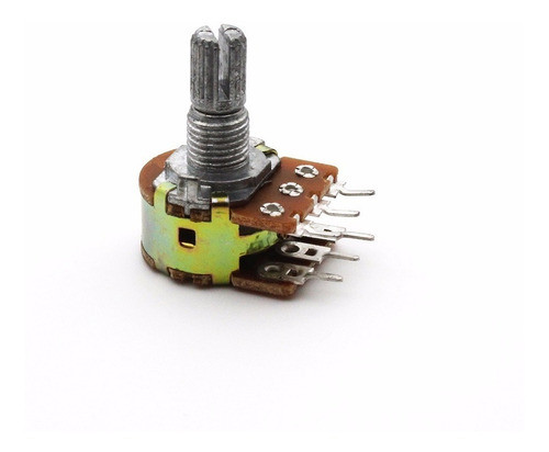 Potenciometro Doble Stereo 10k Lin B10k 15mm Itytarg 0