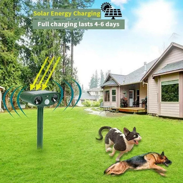 Repelente Eletrônico Pombos Para Espanta Gato Telhado Solar 1