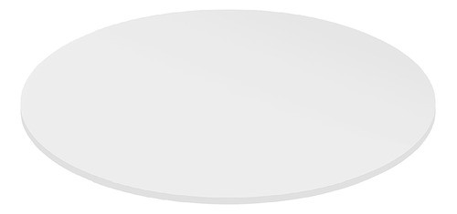Tampo Que Gira Leve Para Mesa Redonda 6 Cadeiras Branco 70cm 0