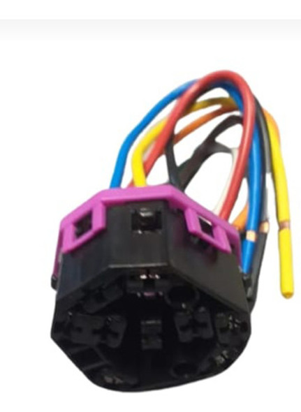 Ficha Chicote Conector  Parte Eléctrica  V.w Bora Fox Golf 0