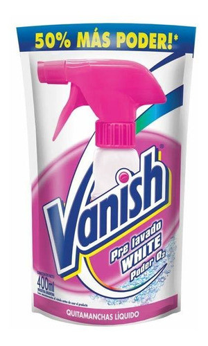 Pack X 36 Unid. Prelavado  Whit02 Dp 400 Ml Vanish Aditivos 0