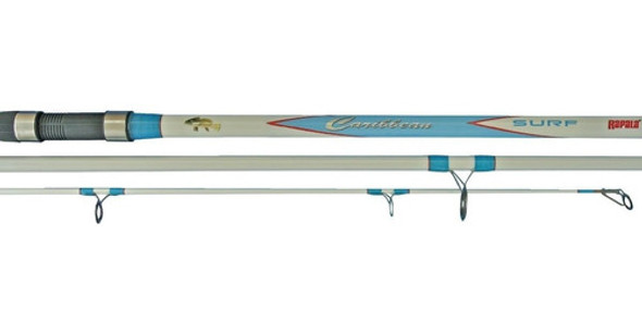 Caña De Pescar Rapala Caribbean Surf Carbon 3.90mts Febo 0