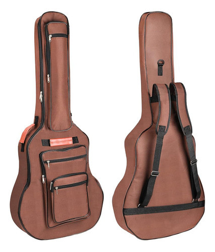 Bekith Bolsa De Guitarra Acústica 40 41 42 Pulgadas, 6 Bolsi 0