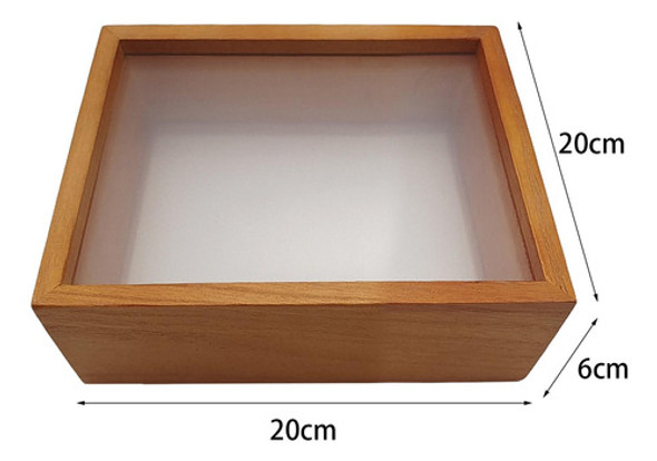 Moldura De Madeira Para Caixa De Sombra, Moldura De Flores 1