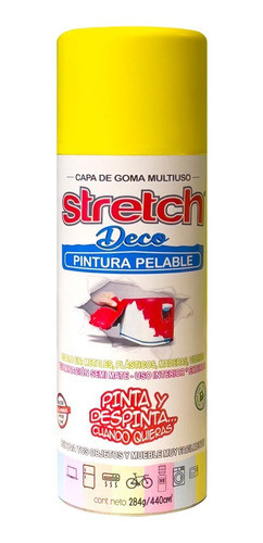 Stretch Deco Pintura Removible Pelable Amarillo 0