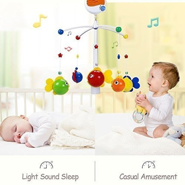 Fisca Bebe Musical Cuna Movil Cama Infantil Decoracion Ju 1