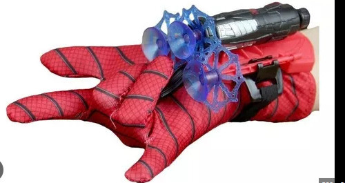 Luva Lanca Teias Do Homem Aranha Brinquedo De Acao 1