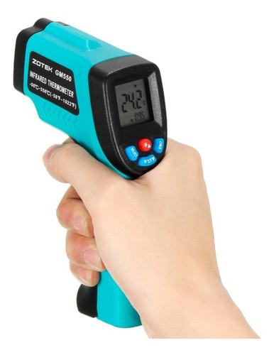 Termometro Pirometro Digital Laser Gm550 -50f A 1022f 1