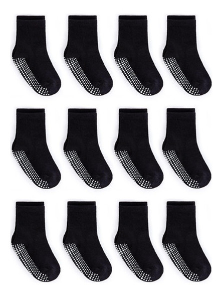 Calcetines Zaples Grip Crew Con Suelas Antideslizantes/an... 0
