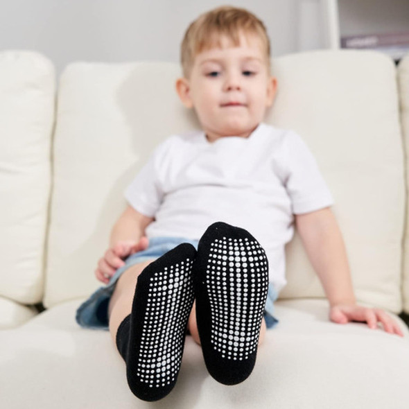 Calcetines Zaples Grip Crew Con Suelas Antideslizantes/an... 1