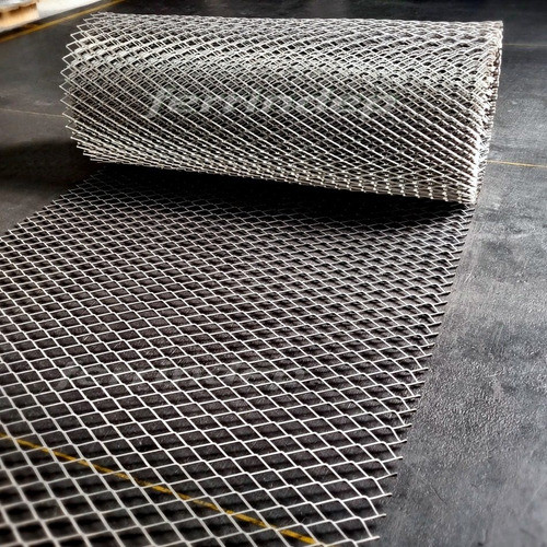 Metál Desplegado Malla Romboidal 18x40mm 60cm X 3mts 2mm 1