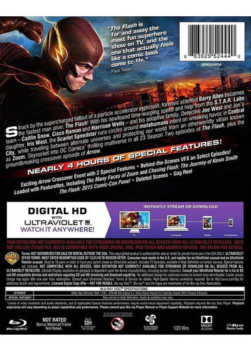 Blu-ray The Flash Season 2 / Temporada 2 1