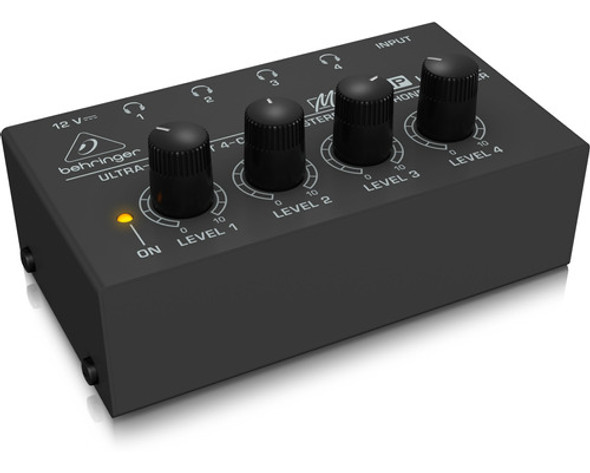 Amplificador De Fone Behringer Ha400 Powerplay Novo Nf 1