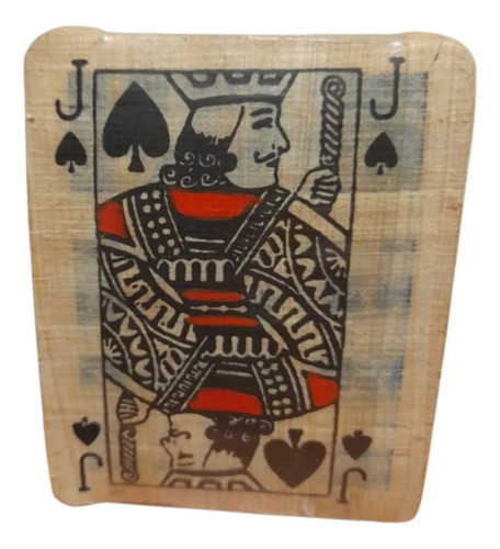 Naipes De Poker - De Papiro - Egipto - Importado - Nuevo 0