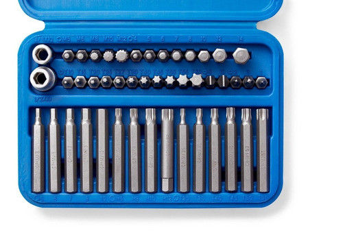 Juego De Puntas 46 Piezas Torx, Allen, Multi Bremen 4180 .0 0