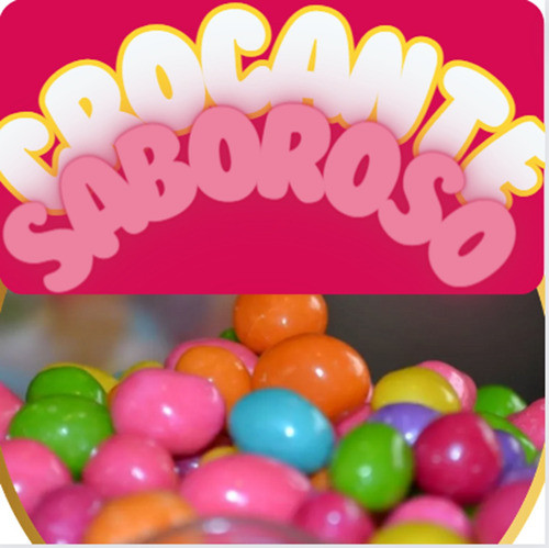 Amendoim Doce Colorido Crocante  = 5 Kilos - Kuky Confeitado 1