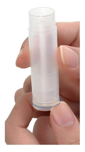 Frasco Labial Balsamo Cosmético Batom Kit 100pç Transparente 0