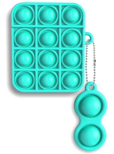 Funda Pop It Anti Estres Para AirPods (verde Menta) 0