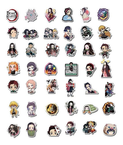 Kimetsu No Yaiba Stickers 1