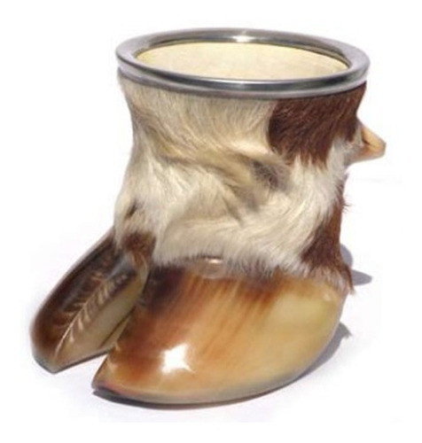 Imperdible Oportunidad  Mate Pezuña En Cuero Natural 0
