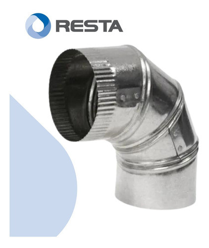 Curva Articulada 5 Pulgadas Chapa Galvanizada 1