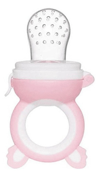 Chupeta Alimentadora Porta Fruta Coala Rosa Buba 1