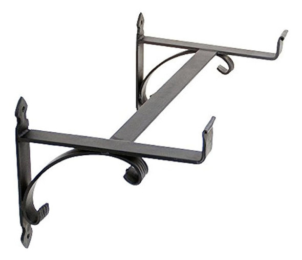 Diseños De Achla Rollos De Hierro Forjado Soporte De Ventana 0