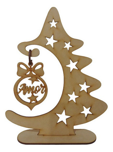 Pinito Arbol De Navidad Fibrofacil 25cm ×12u 1