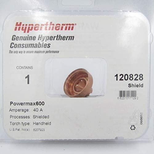 Escudo Manual P/ Powermax 600 40 Amp Hypertherm 120828 1