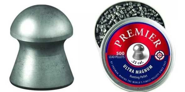 Balines Crosman Premier Ultra Magnum 5.5 X 500 U 14,3 Grains 0 Balines Crosman Premier Ultra Magnum 5.5 X 500 U 14,3 Grains 0