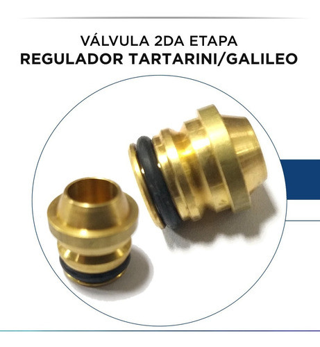 Valvula 2da Etapa Regulador Tartarini/galileo 1