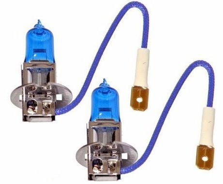 Lampadas Super Branca Monza Farol Milha H3 Tipo Xenon 1