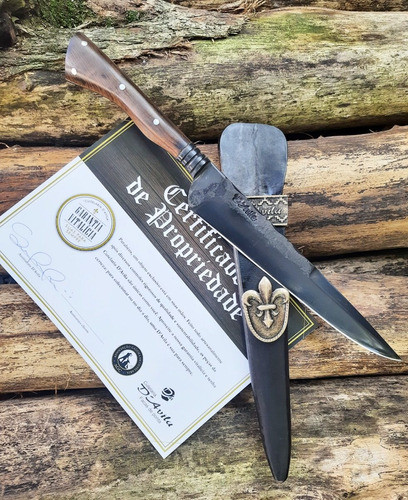 Faca Forjada D'ávila Gaúcha 8'' Fosfatizada Brut Forj 010208 1