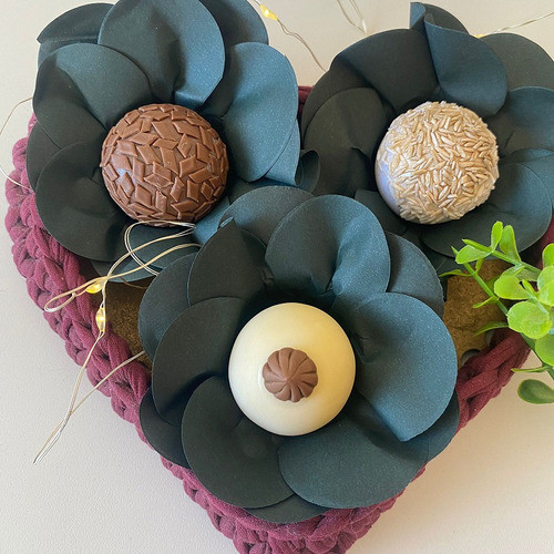 50 Forminhas Para Doces Finos Em Papel Especial Verde 1