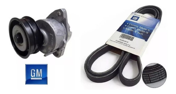 Kit Tensor + Correa Poly V Original Meriva Corsa 2 1.8 8v 0