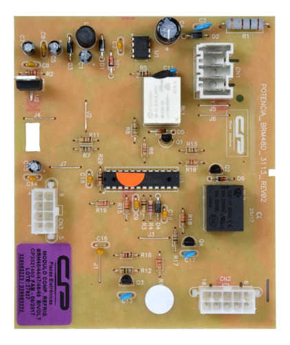 Módulo Placa Geladeira Brast Brm40 Brm44 326063223 Cp Brm48 1
