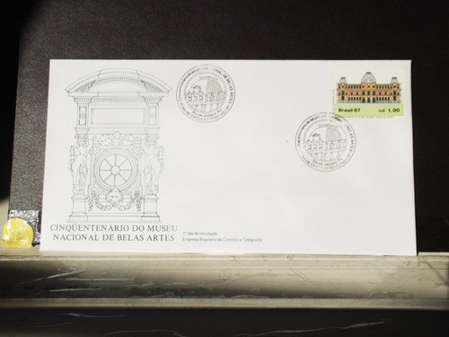 Envelope Cinquentenário Do Museu Nacional De Belas Artes 0